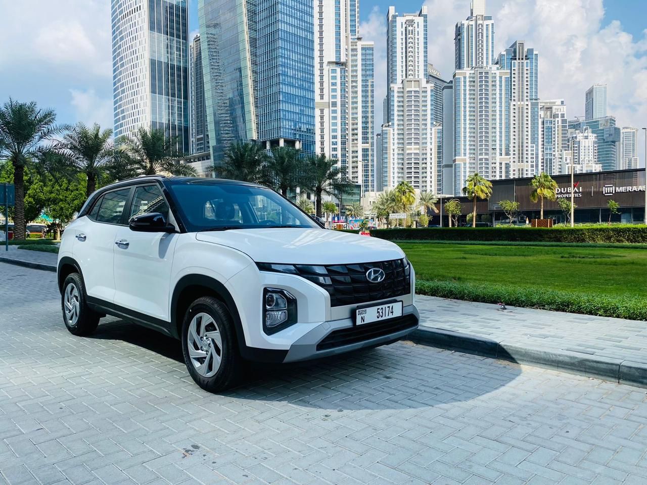 Rent Hyundai Creta (White), 2023 in Dubai